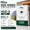 HUDA HDD-8 8KW 220V híbrido solar inversor casa fuera de la red pv todo en uno Specification image
